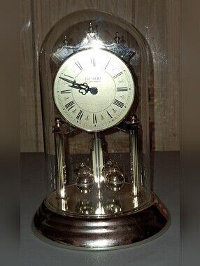 DANBURY Glass Dome CLOCK